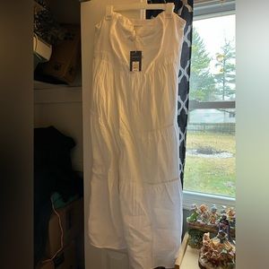 Brand new sundress. White in color. Originally bought from target.